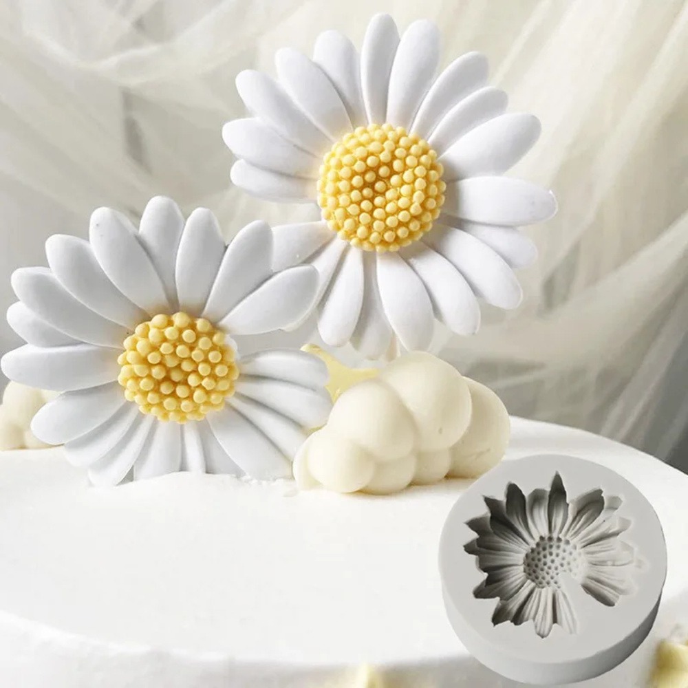 Candle Making Accessories - 3D Daisy Flower Mold Sun Flower