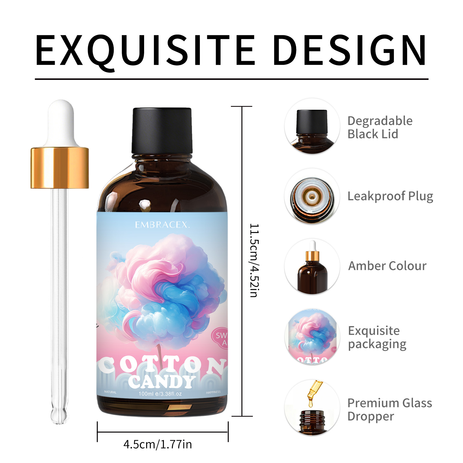 100ml Cotton Candy Essential O - Candle Making Oils ulasan dan harga