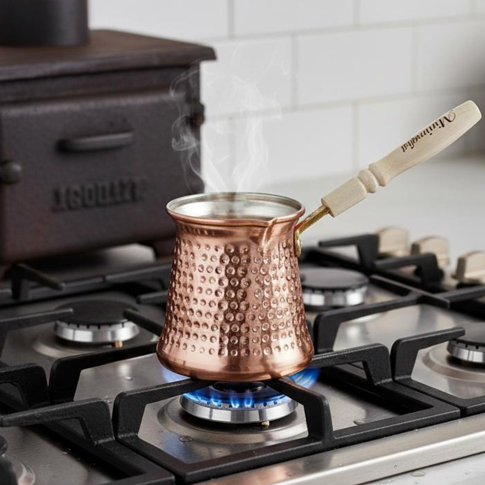 Turkish Coffee Pot Thickened F - Pour Pot Aluminum ulasan dan harga