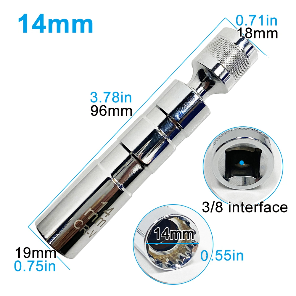 14mm 16mm Spark Plug Removal T - Candle Making Accessories ulasan dan harga
