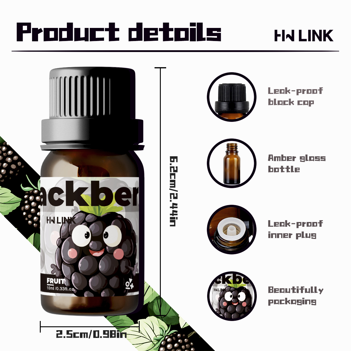 Blackberry Essential Oil  10ml - Candle Making Oils ulasan dan harga