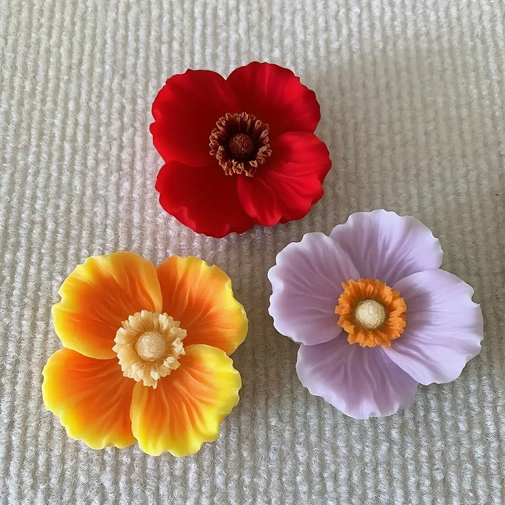 Flower Silicone Candle Mold, C - Candle Making Vessels ulasan dan harga