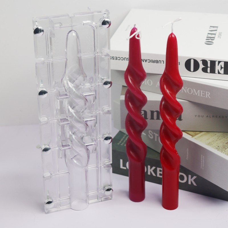 Twisted Stripe Column Acrylic  - Candle Making Course ulasan dan harga