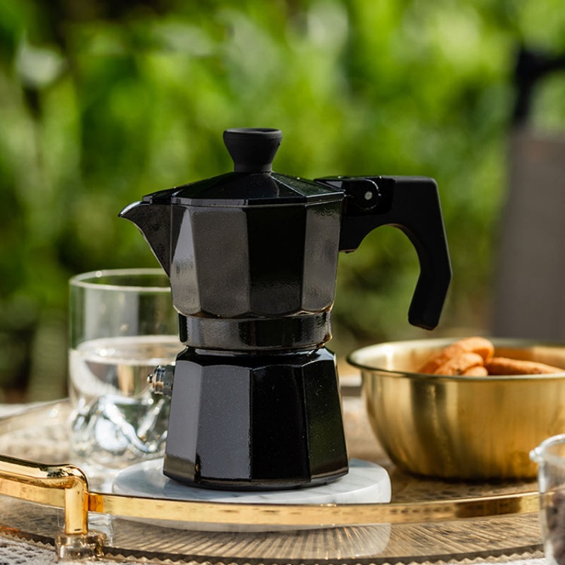 One Cup Moka Pot Hand Pour Ove - Pour Pot Aluminum ulasan dan harga