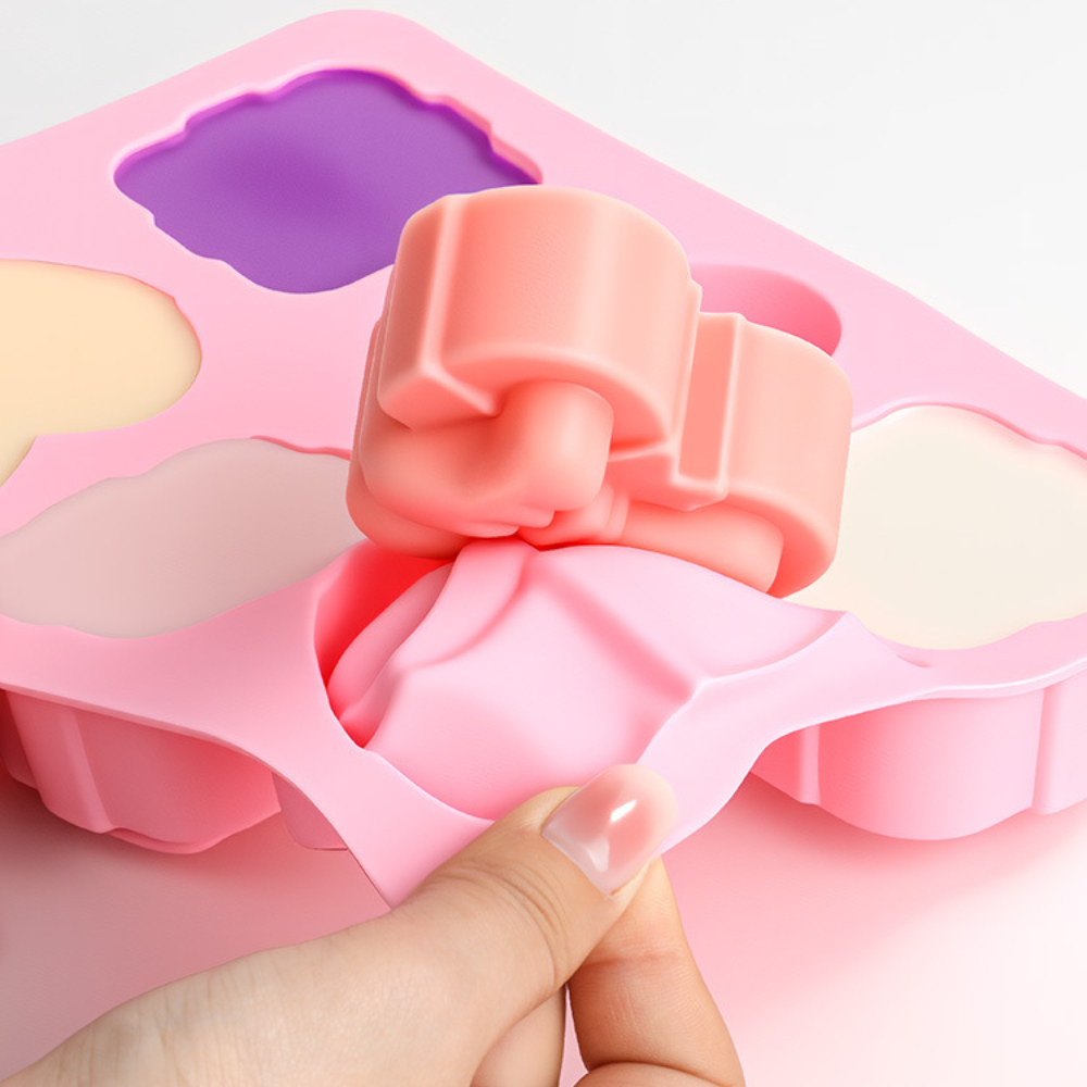 Square Heart Shape Silicone Mo - Candle Making Course ulasan dan harga