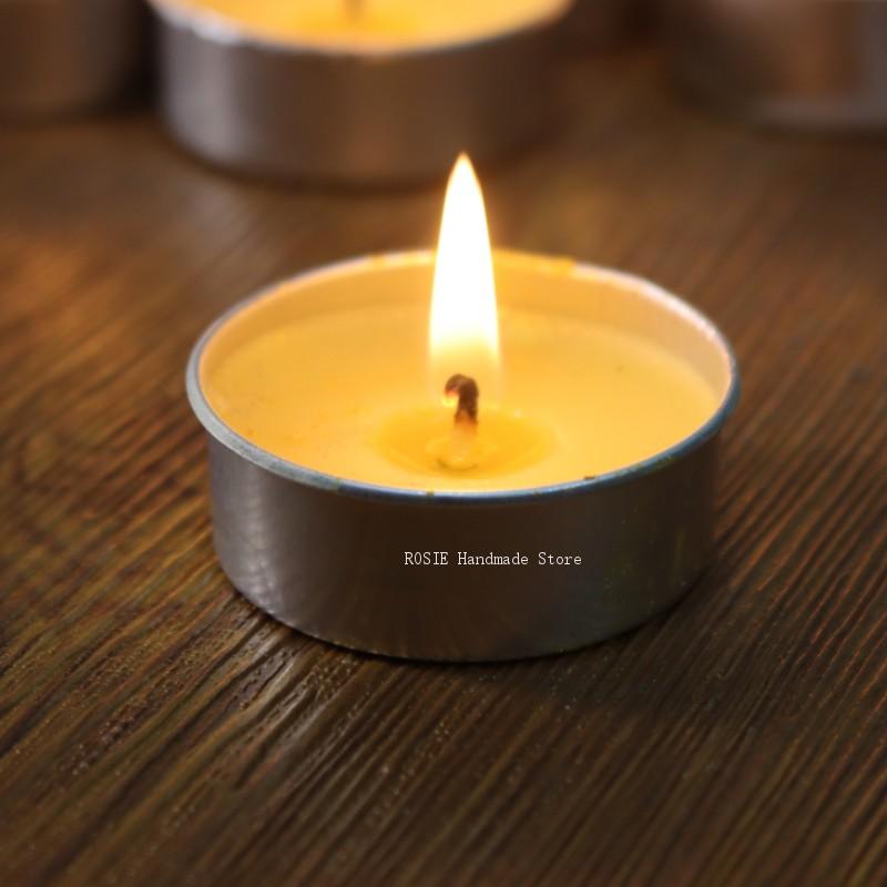 Empty Tea Wax Circular Aluminu - Candle Making Vessels ulasan dan harga