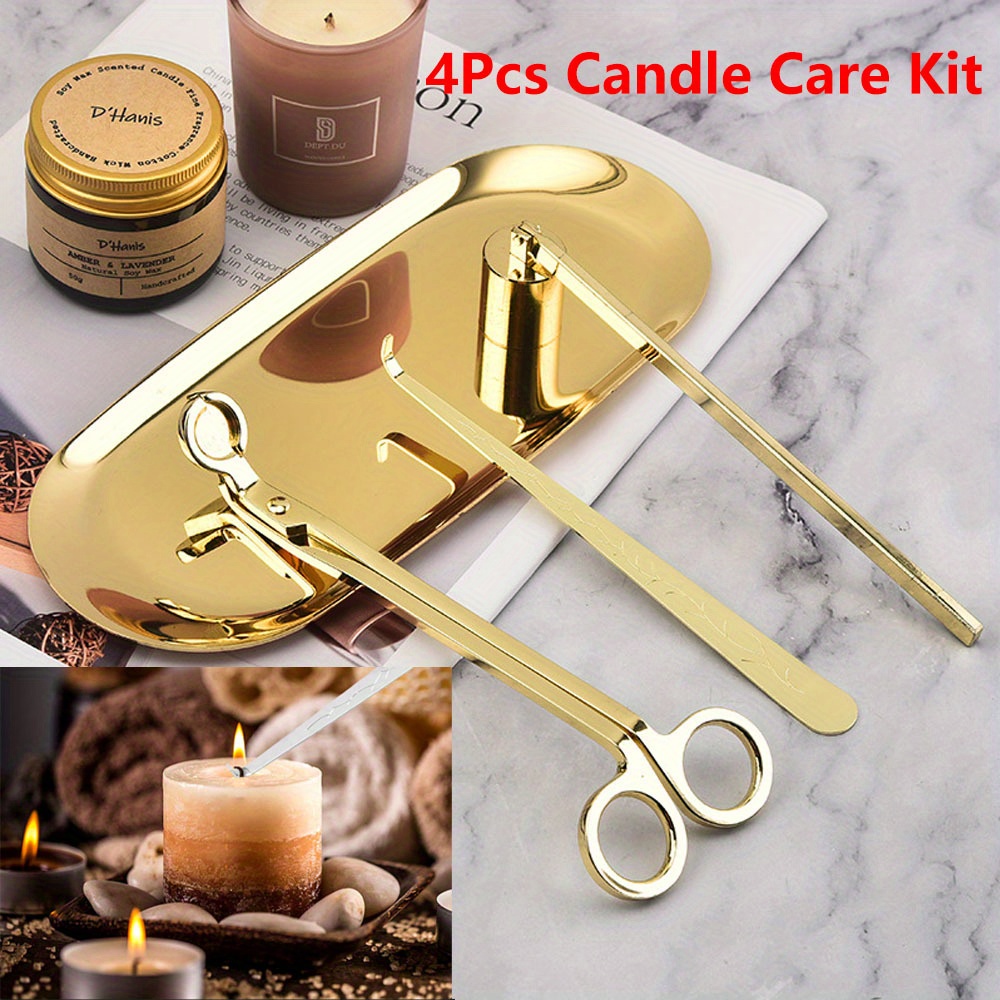 4pcs/set Luxury Candle Care Ki - Candle Making Accessories ulasan dan harga