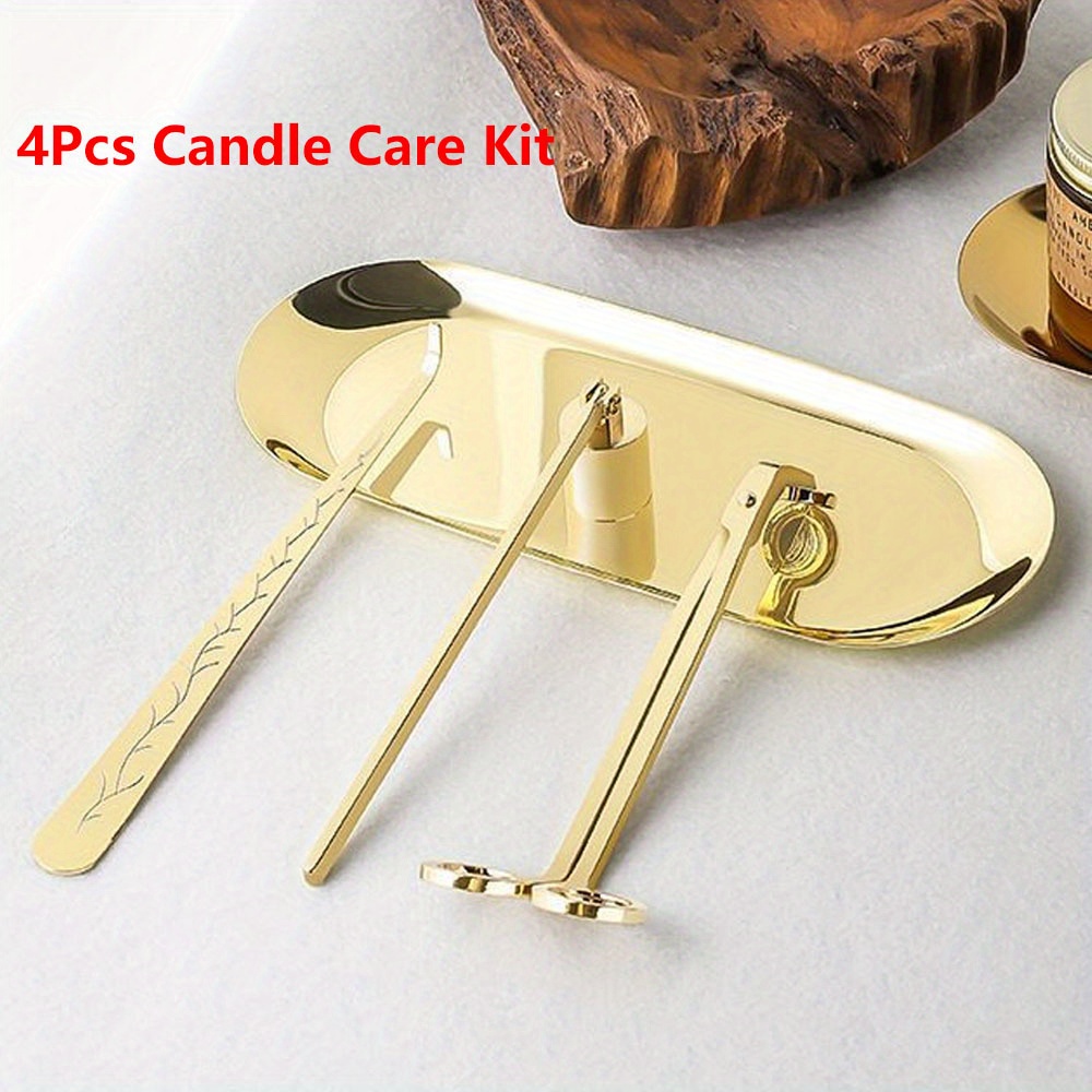 4pcs/set Luxury Candle Care Ki - Candle Making Accessories ulasan dan harga