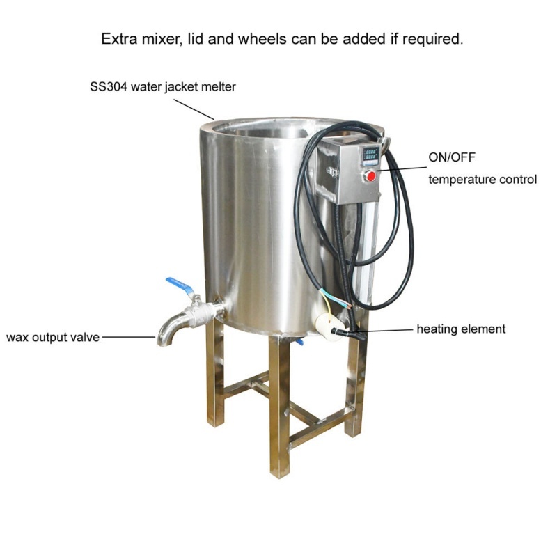Electric 30KG Small Wax Melt M - Candle Making Machine Price ulasan dan harga