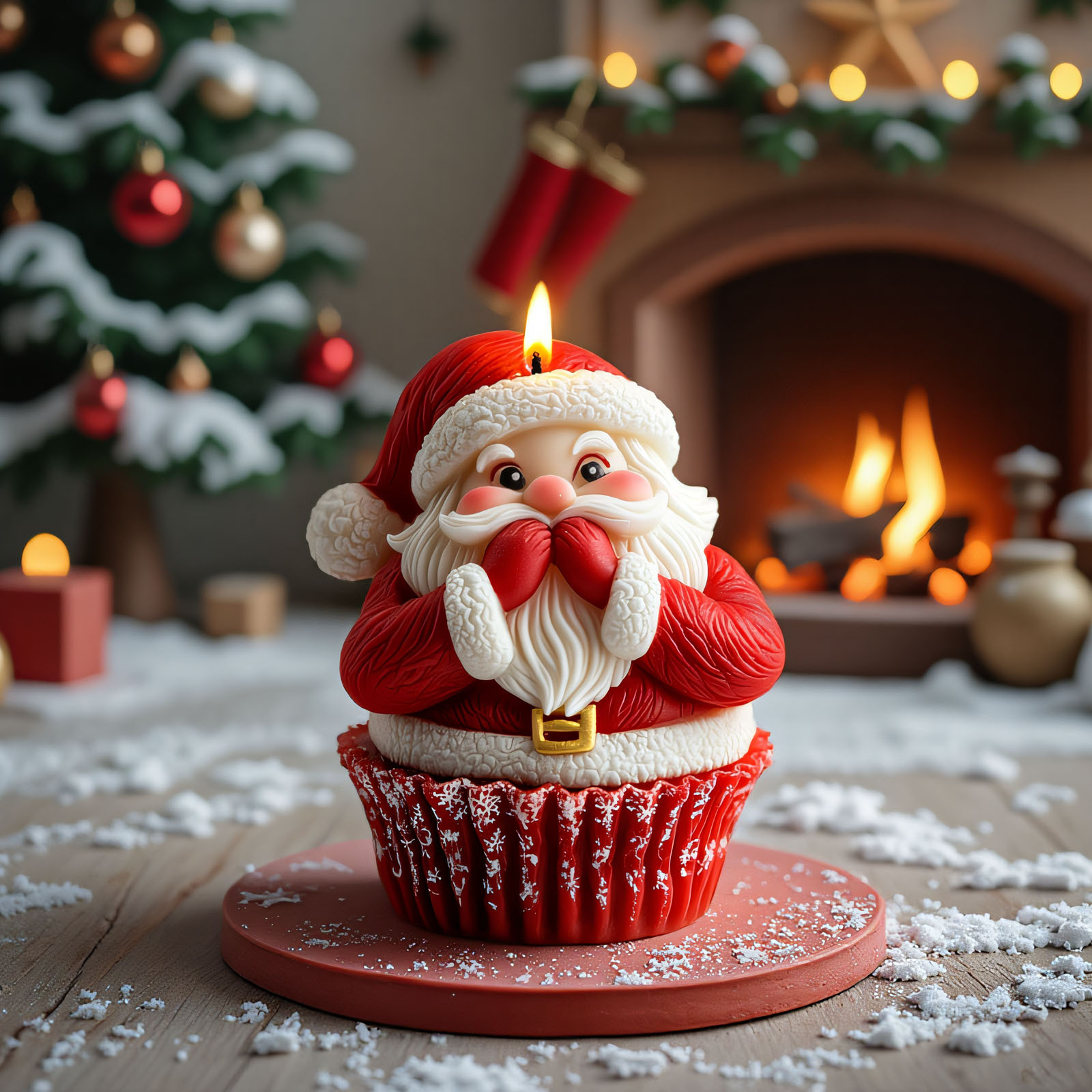 Santa Claus and Elk Candle Mak - Candle Making Accessories ulasan dan harga