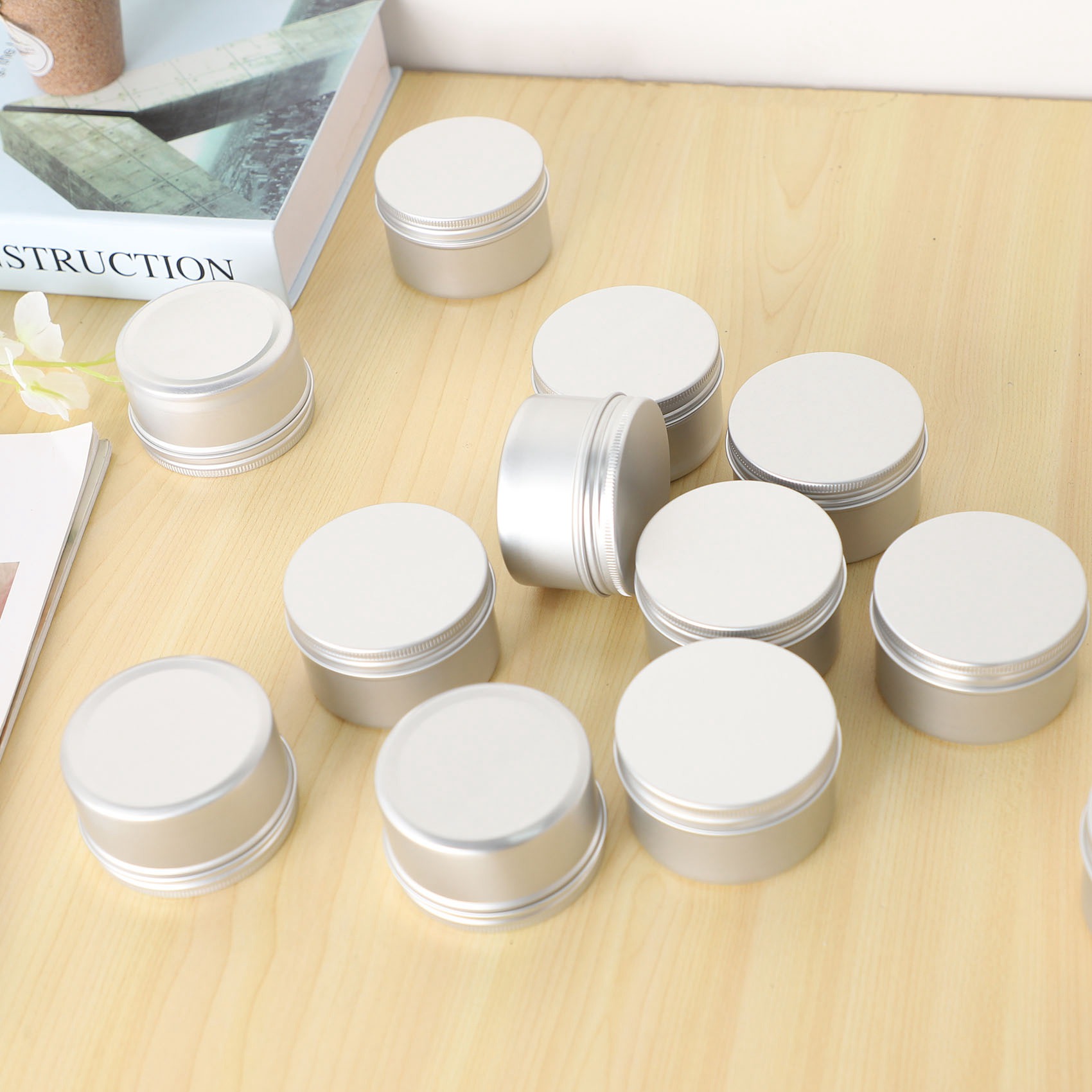 Stock Quantity 12Pcs 4Oz Metal - Candle Making Quantities ulasan dan harga