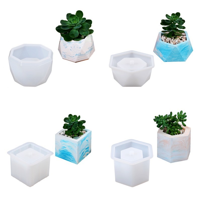 Succulent Flowerpot Silicone M - Candle Making Vessels ulasan dan harga