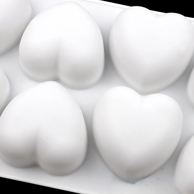 Love Heart Silicone Soap Mold  - Candle Making Accessories ulasan dan harga