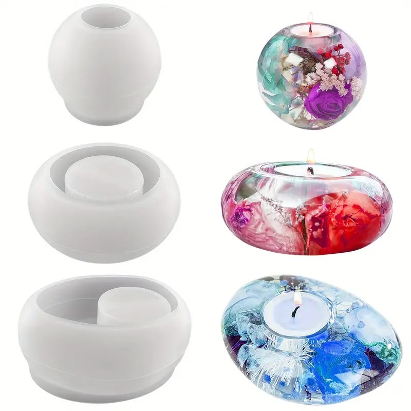 Tealight Candle Holder Resin S - Candle Making Vessels ulasan dan harga
