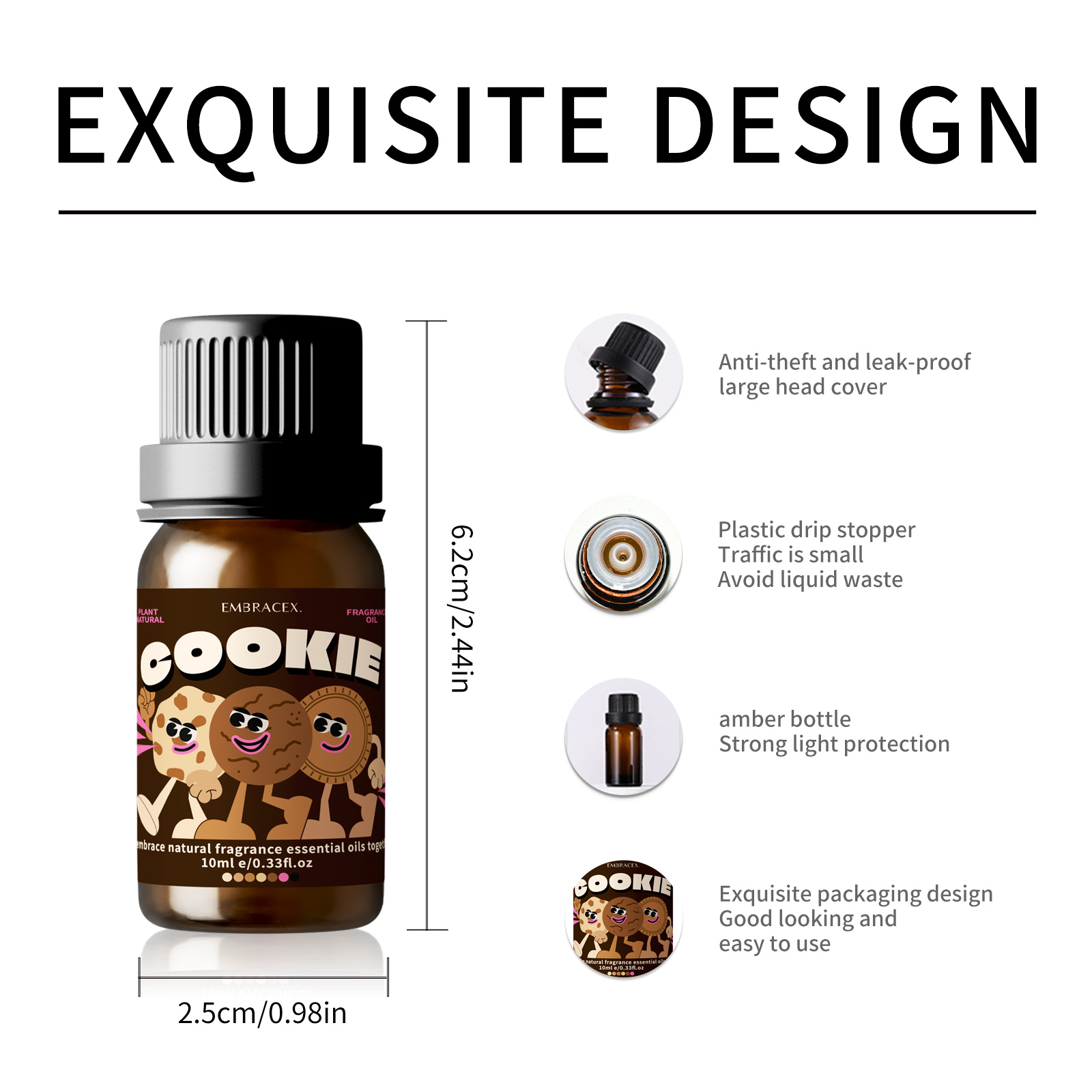 10ml Cookie Fragrance Essentia - Candle Making Oils ulasan dan harga