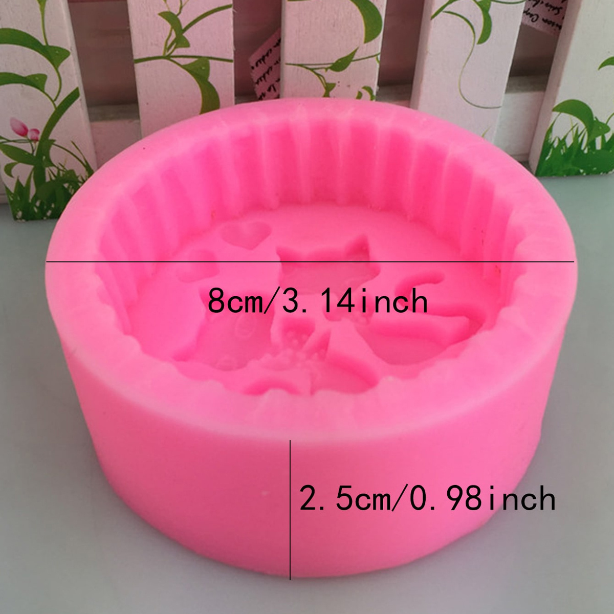 1-Piece Silicone Cat Soap Mold - Candle Making Course ulasan dan harga