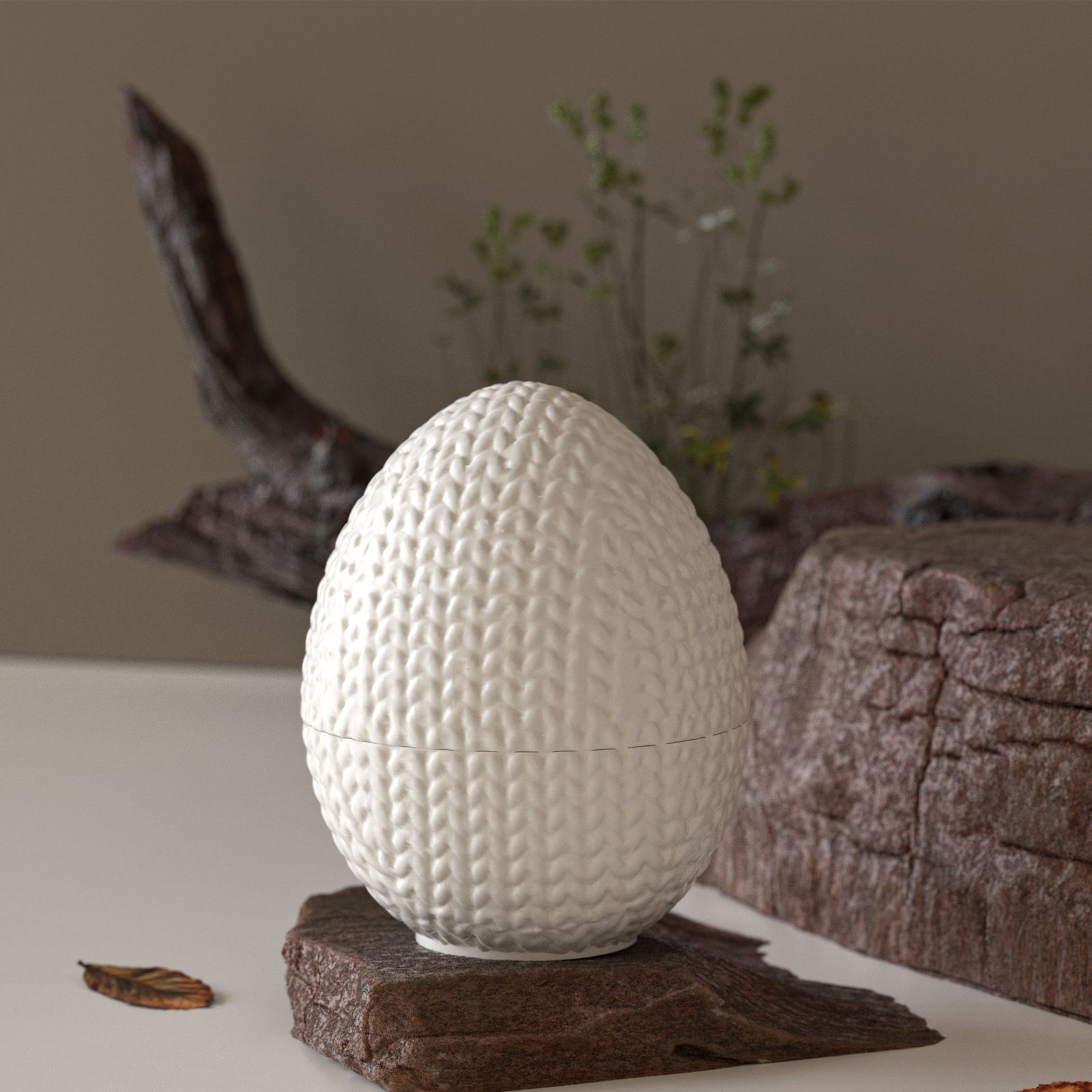 DIY Knitting Yarn Egg Epoxy Si - Candle Making Yarn ulasan dan harga
