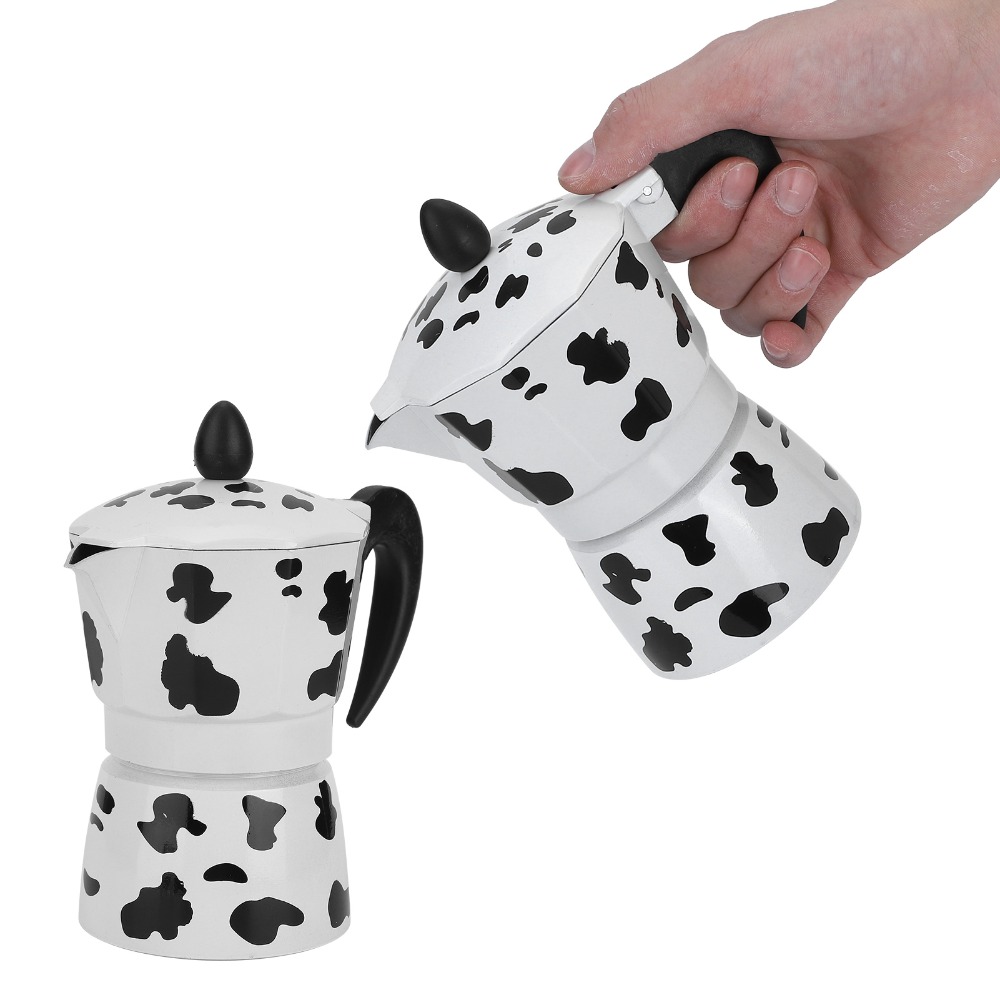 Coffee Brewing Milk Cow Color  - Pour Pot Aluminum ulasan dan harga