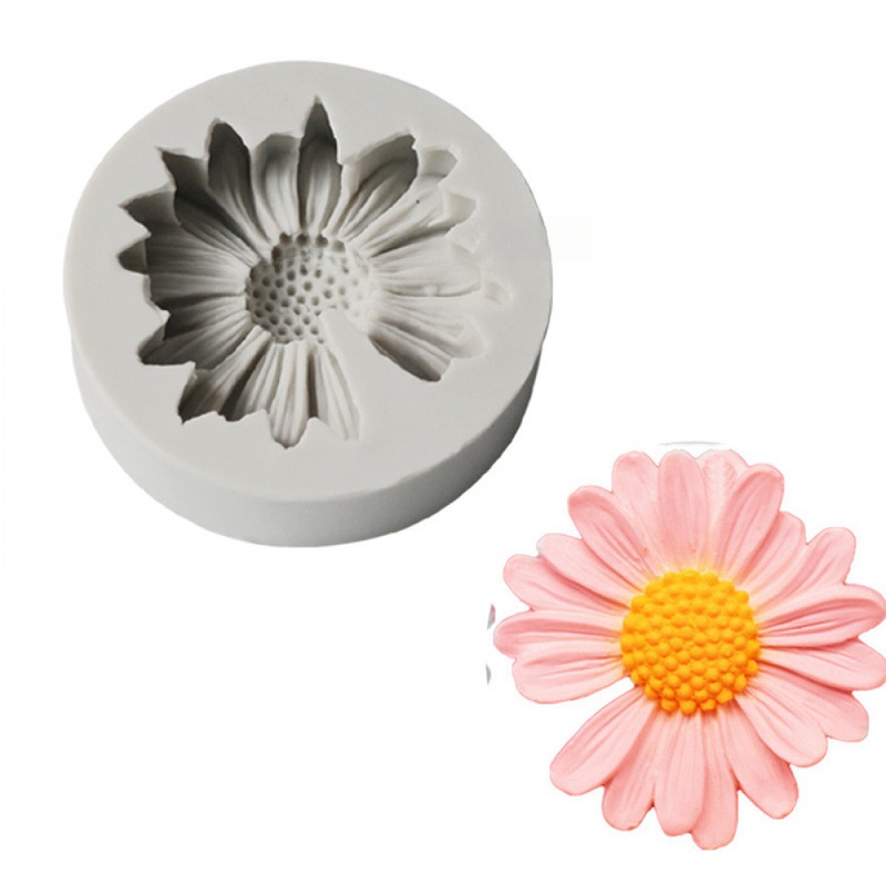 3D Daisy Flower Mold Sun Flowe - Candle Making Accessories ulasan dan harga