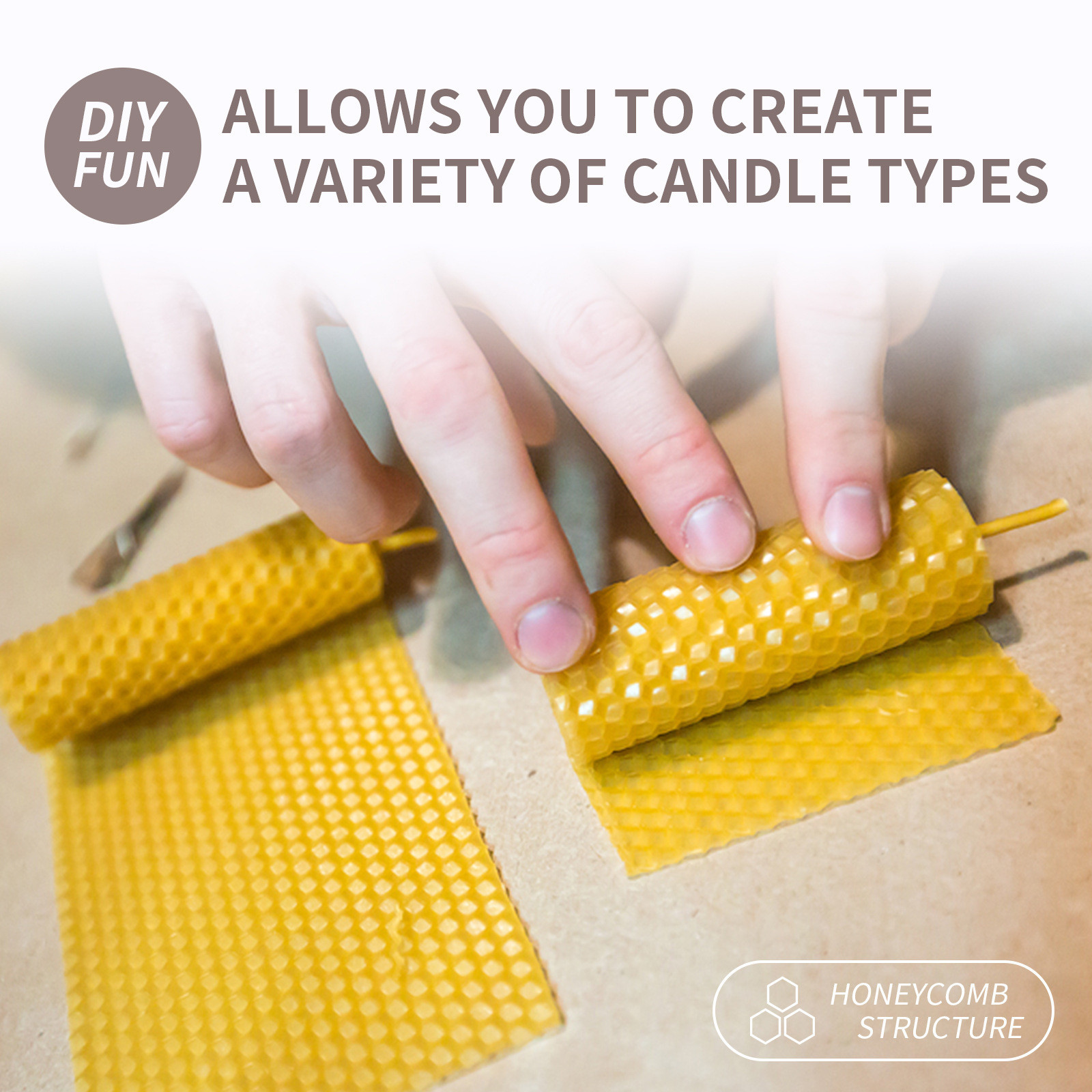 10/20/30pcs Natural Beeswax Sh - Candle Making Course ulasan dan harga