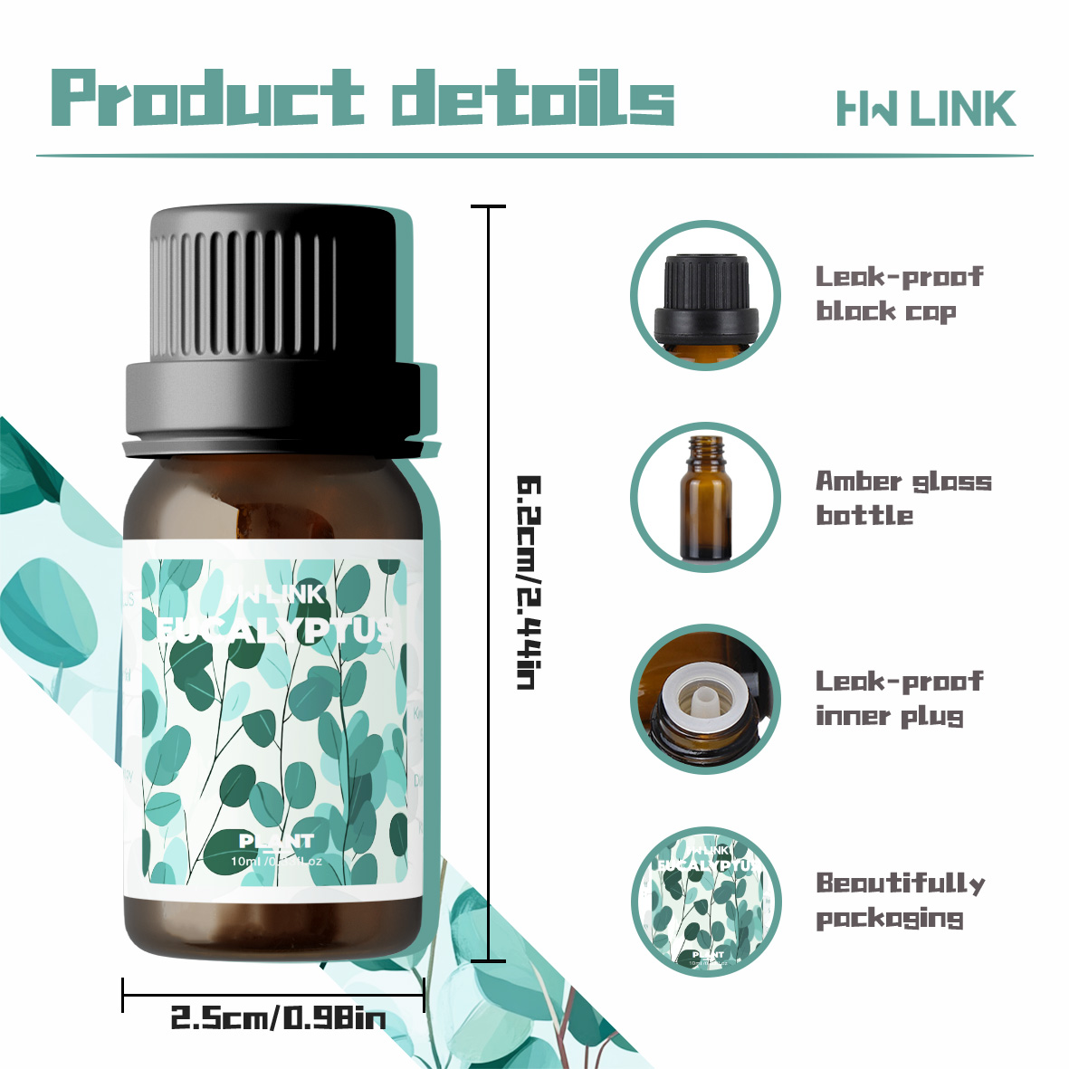 Eucalyptus Essential Oils 10ml - Candle Making Oils ulasan dan harga