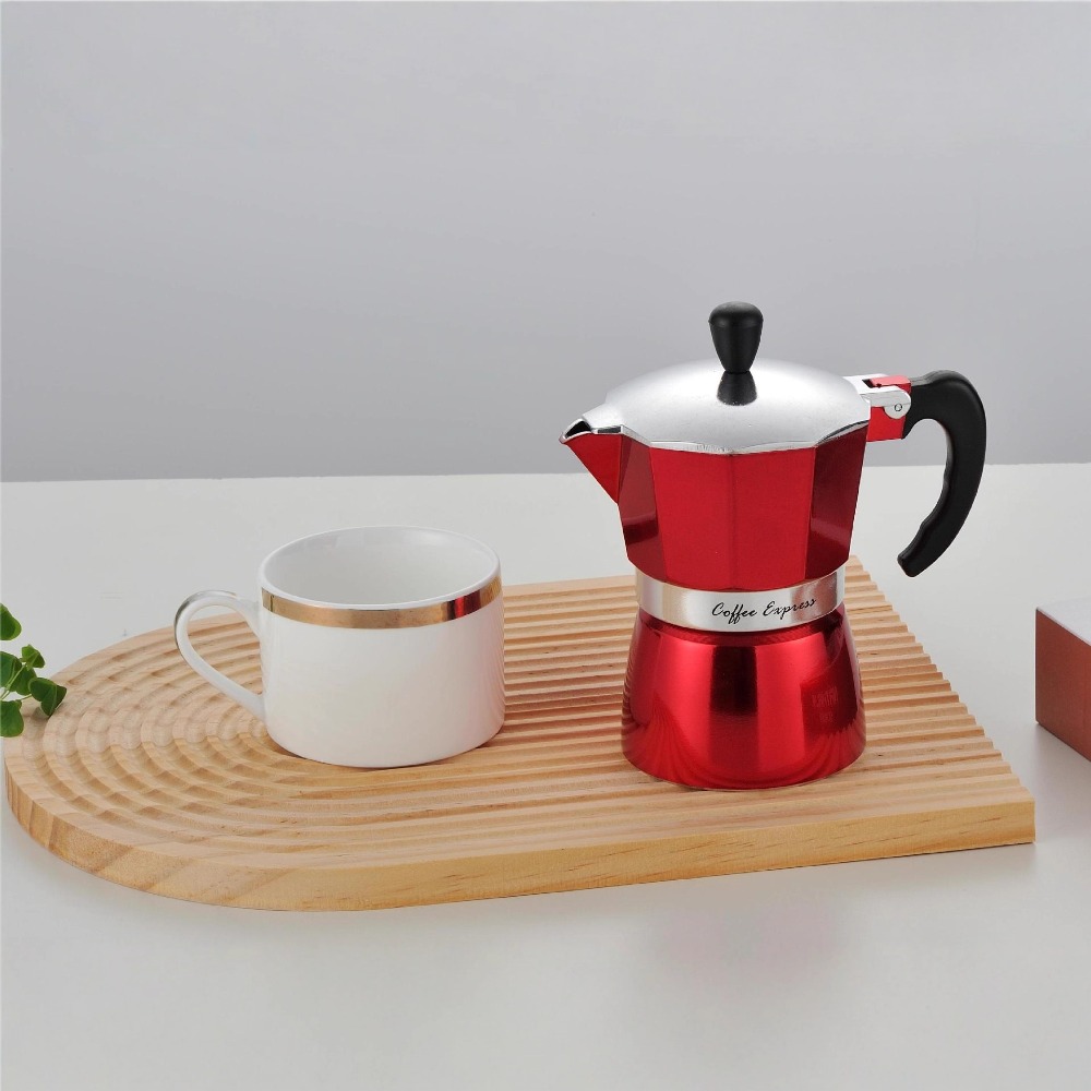 Moka Pot for Home Use Small Al - Pour Pot Aluminum ulasan dan harga