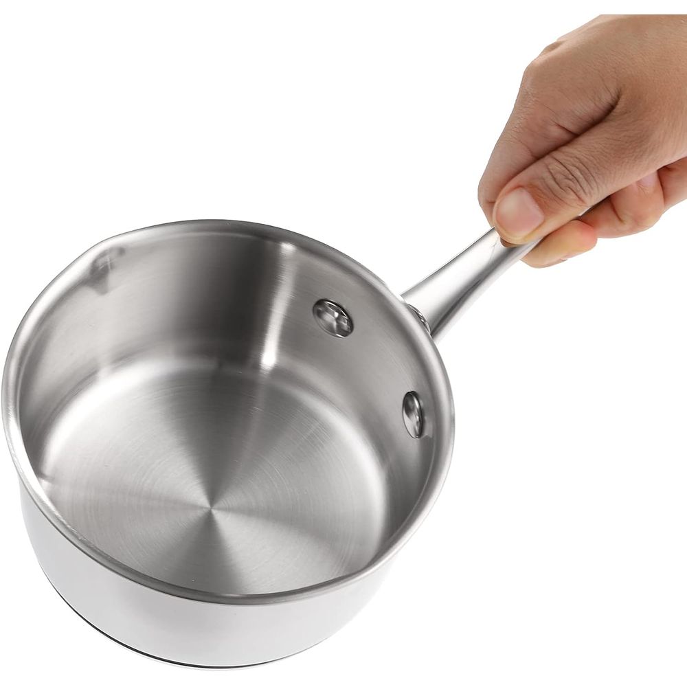 18/10 Stainless Steel Butter W - Pour Pot Aluminum ulasan dan harga