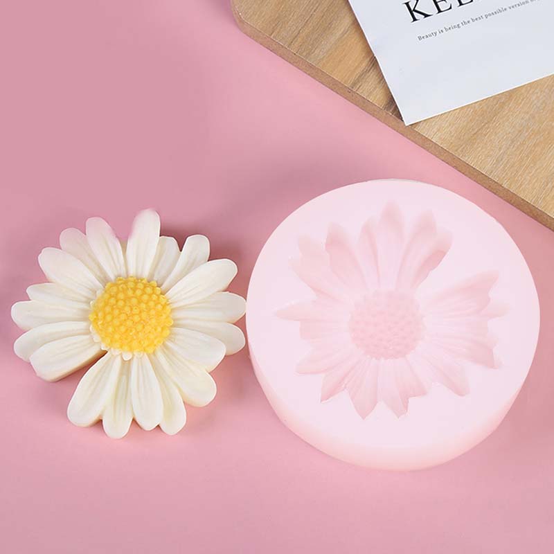 DIY Candle Silicone Mold Daisy - Candle Making Course ulasan dan harga