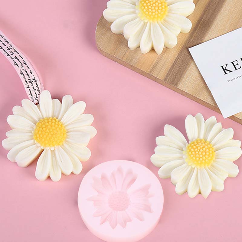 DIY Candle Silicone Mold Daisy - Candle Making Course ulasan dan harga