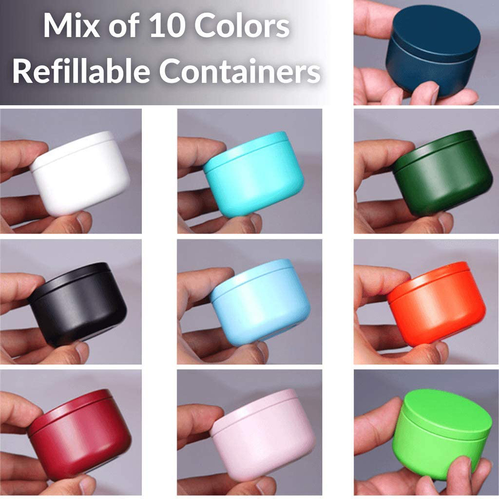 Tea Can with Airtight Lids Tin - Candle Making Vessels ulasan dan harga
