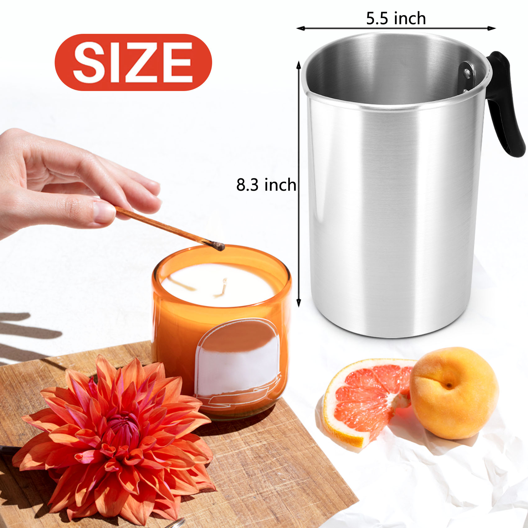 THIVN-4 Pounds Candle Making P - Pour Pot Aluminum ulasan dan harga