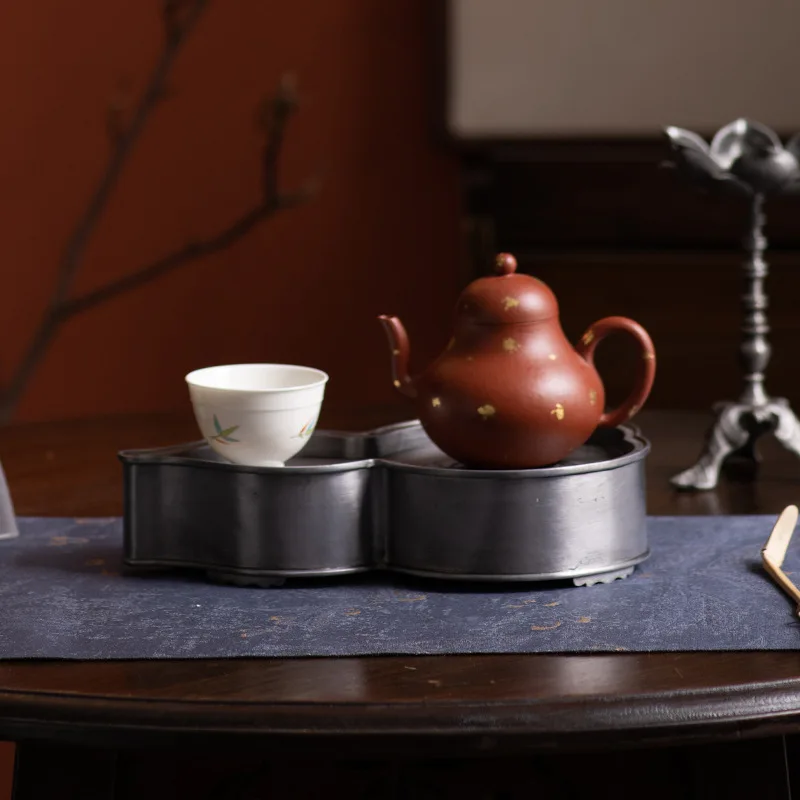 Gourd Ancient Tin Old Pot Tray - Pour Pot Aluminum ulasan dan harga